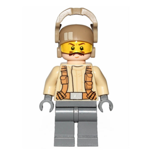 Resistance Trooper - Tan Jacket, Moustache