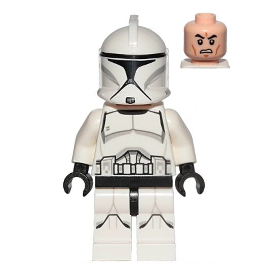 Clone Trooper (Phase 1) - Printed Legs, Scowl