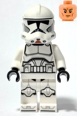 Minifig sw1319 - Clone Trooper (Phase 2) - Nougat Head