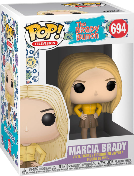 Funko Pop The Brady Bunch Marcia Brady #694 Vinyl Figure Collectible