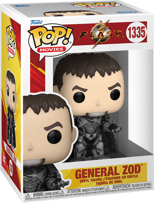 Funko Pop DC The Flash General Zod #1335 Vinyl Figure Collectible
