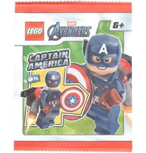 LEGO Marvel Captain America Minifigure Paper Bag 242503 Polybag