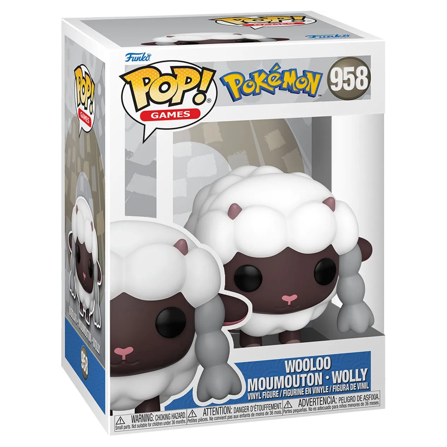 Funko Pop Pokemon Wooloo Figure Games Collectible