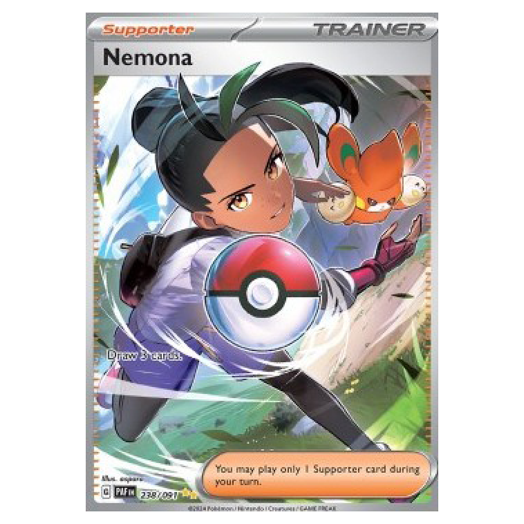 Pokemon TCG - Paldean fates - Nemona 238/091 (PAF 238)