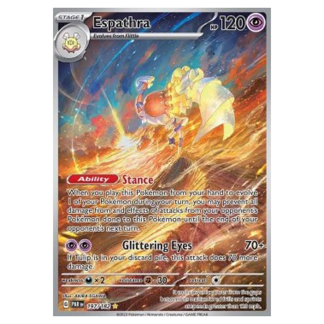 Pokemon TCG - Paradox Rift - Espathra 197/182 (PAR 197)