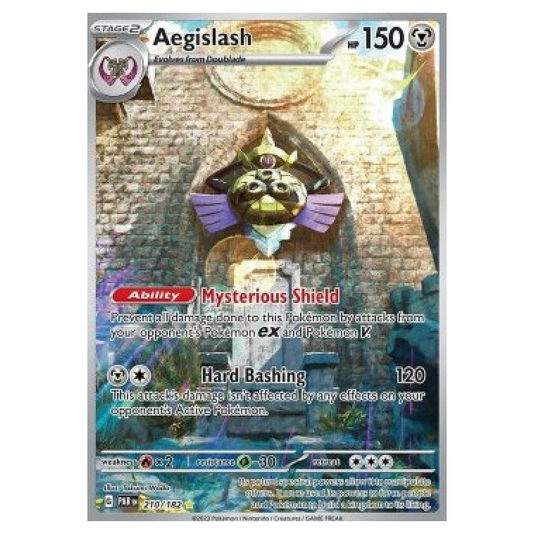 Pokemon TCG - Paradox Rift - Aegislash 201/182 (PAR 210)