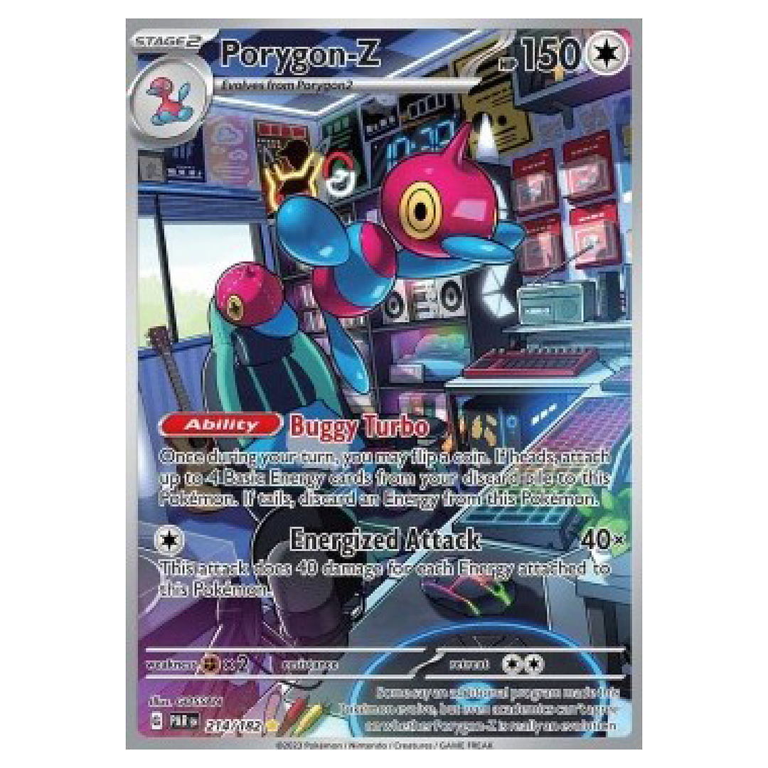 Pokemon TCG - Paradox Rift - Porygon-Z 214/182 (PAR 214)