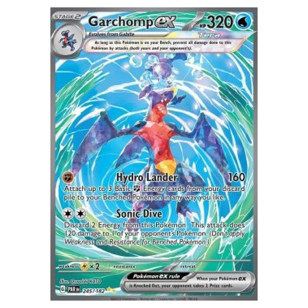 Pokemon TCG - Paradox Rift - Garchomp ex 245/182 (PAR 245)