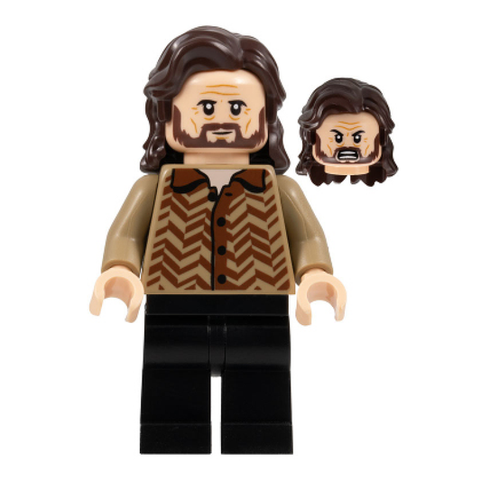 Sirius Black - Dark Brown Hair, Dark Tan Sweater